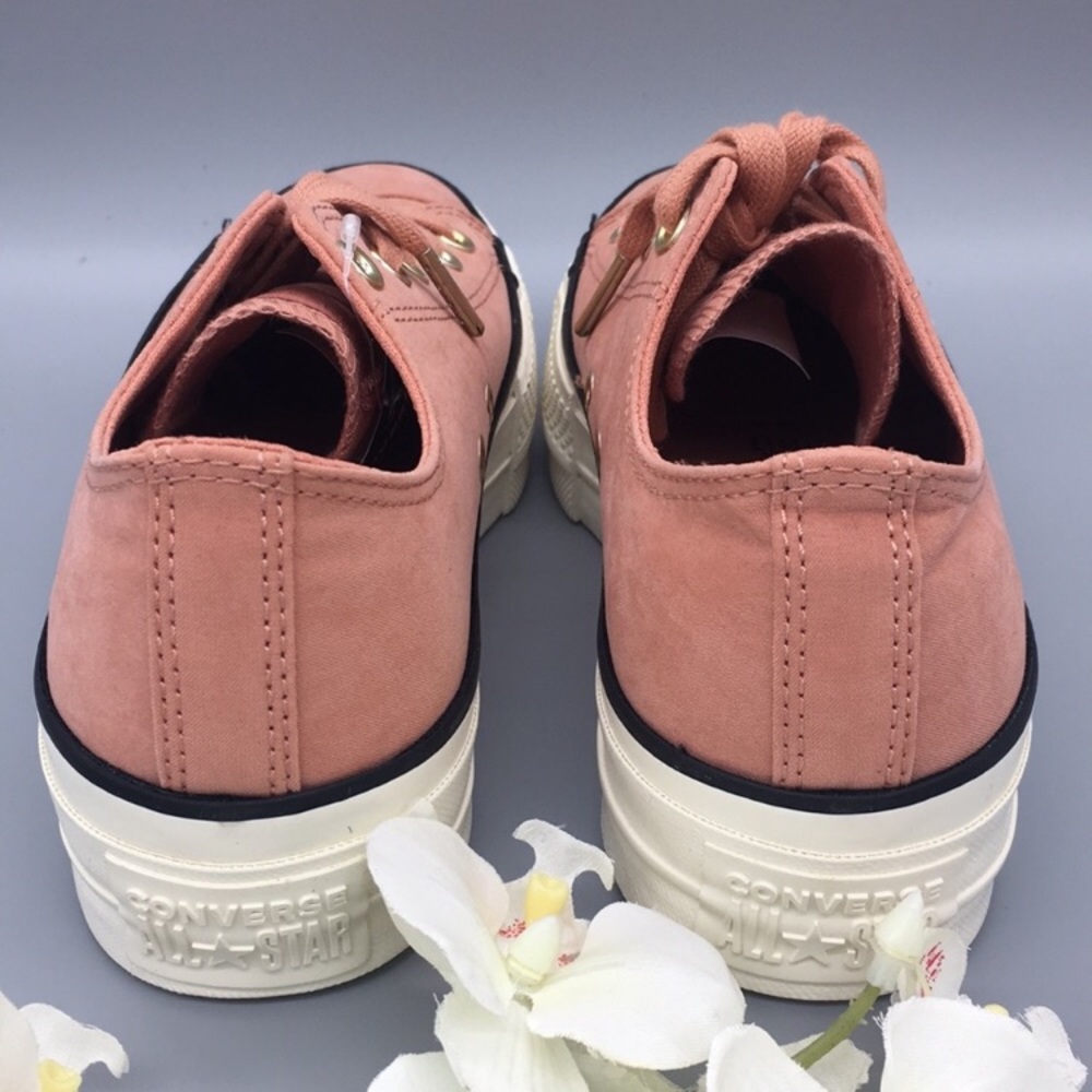Converse CTAS LIFT OX pink blush/blue/egret - Picture 4 of 8